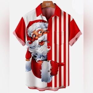 Dak Prescott Owned Red Santa Claus Men's Shirt.
Red- Men’s XL